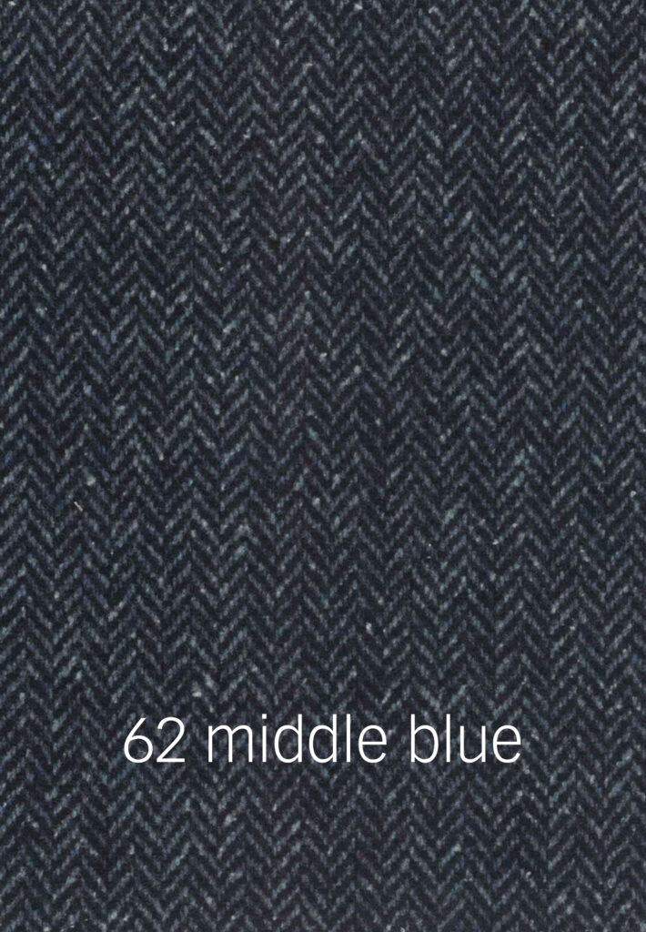 Foto von Stoffmuster blaues Fischgrat