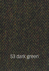 Foto von grünem Fischgrat Harris Tweed Stoffmuster