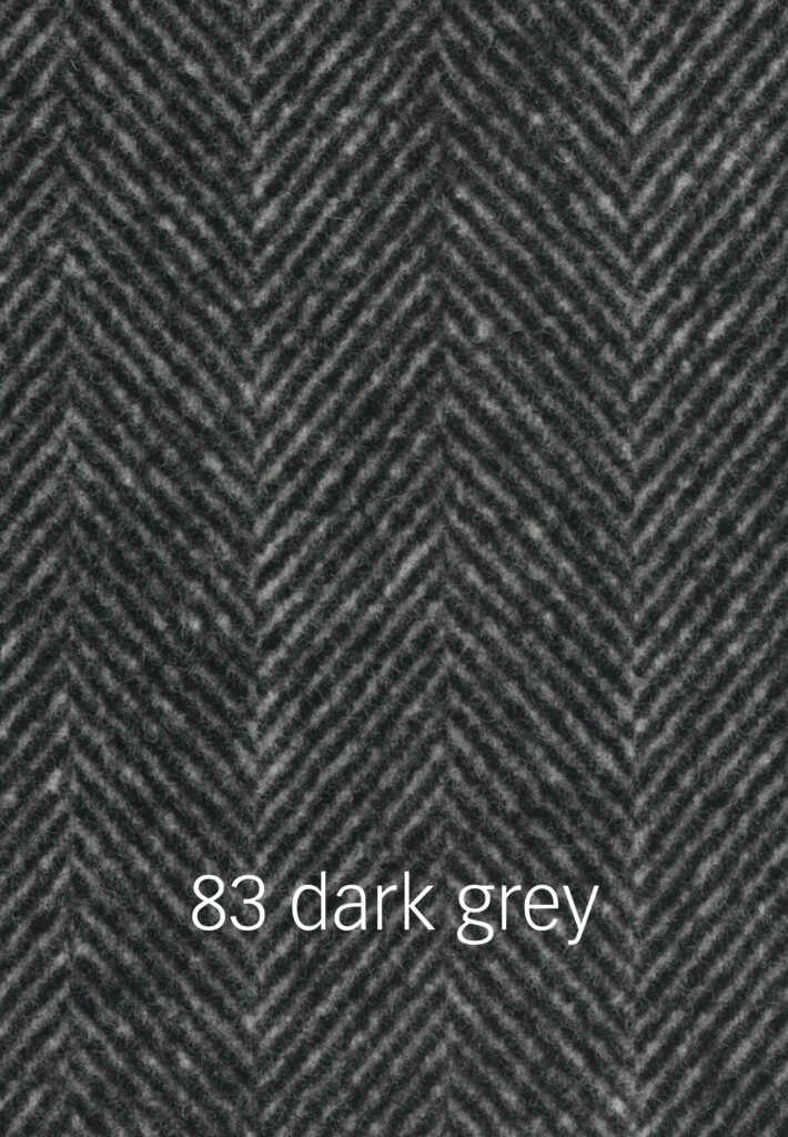 Foto von grauem Fischgrat Stoffmuster