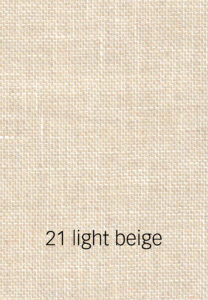 Foto eines hellbeigen Stoffmusters.