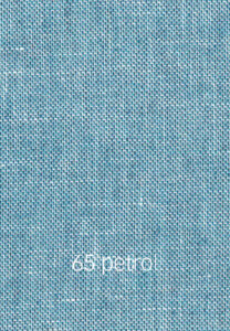 Foto eines aquafarbenen Stoffmusters.