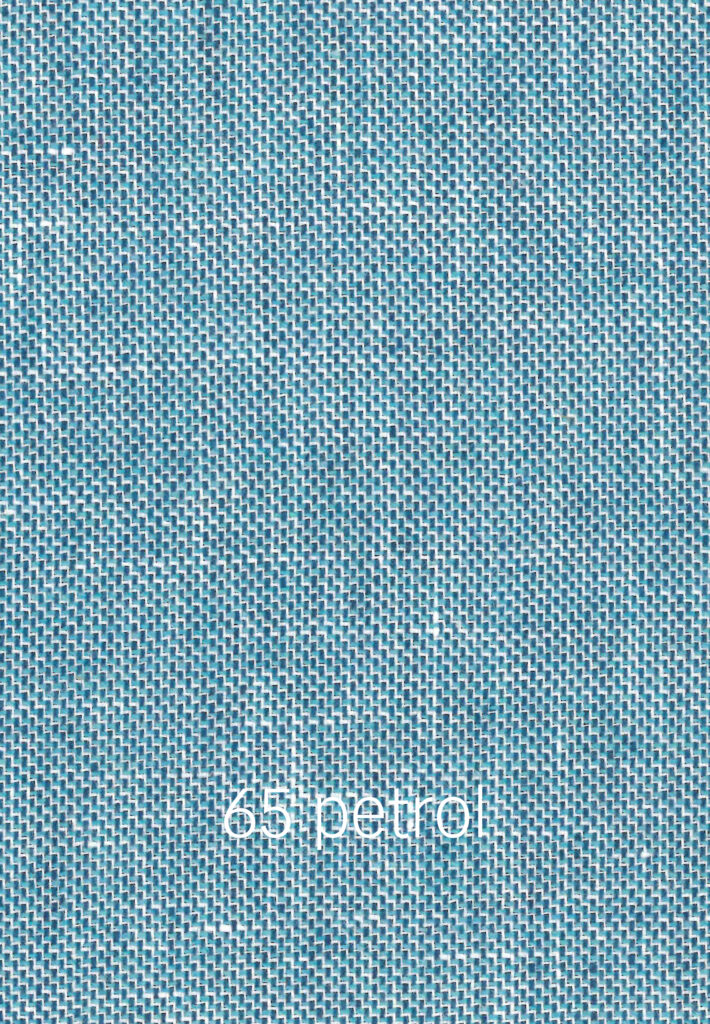 Foto eines aquafarbenen Stoffmusters.