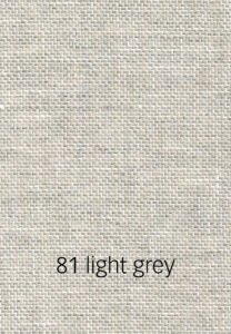 Foto eines hellgrauen Stoffmusters.