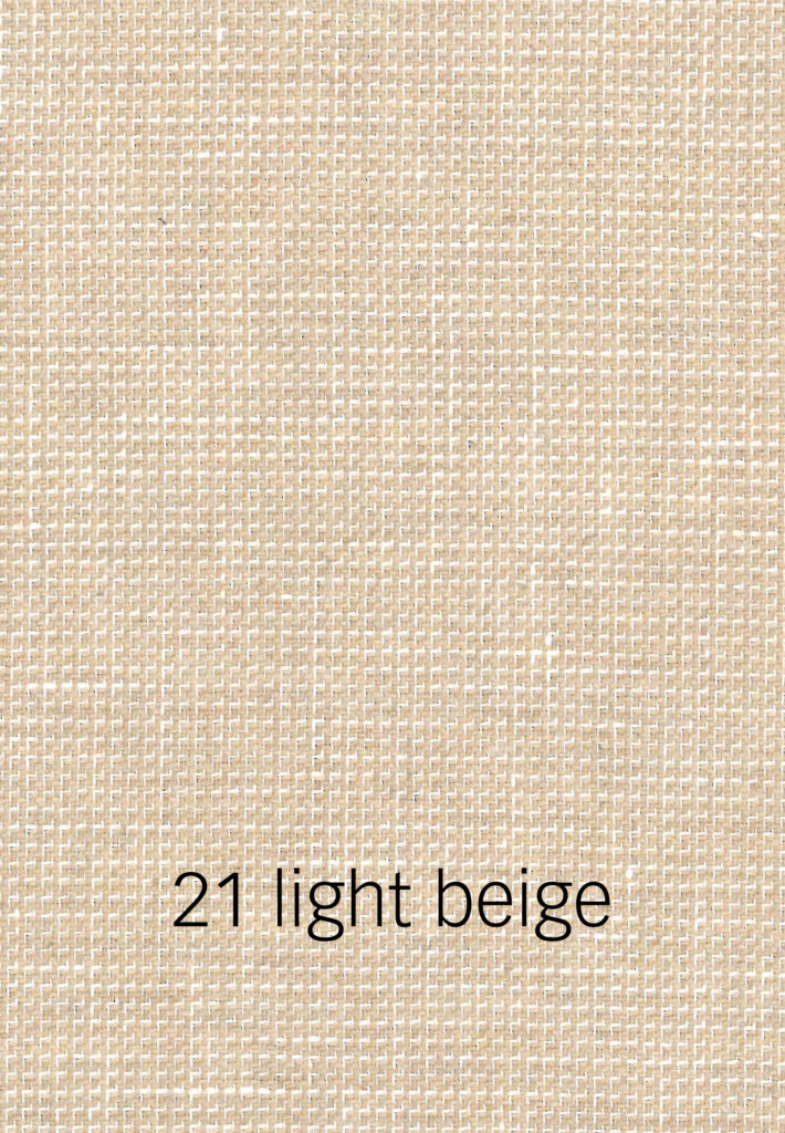 Foto eines hellbeigen Stoffmusters.