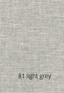 Foto eines hellgrauen Stoffmusters.