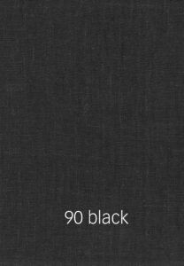 Foto eines schwarzen Stoffmusters.