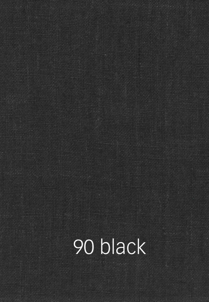 Foto eines schwarzen Stoffmusters.