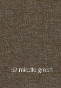 Foto eines mittelgrünen Stoffmusters.